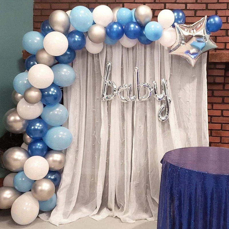 Balloon Garland Kit / Balloons Arch Blue Boy Birthday Party Garlands Decorations Baby Shower Deco | Дом и сад