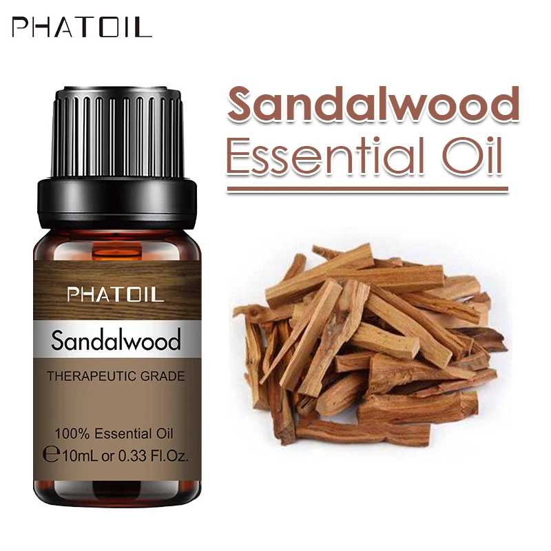 

10ml 30ml 100ml Sandalwood Pure Natural Essential Oils for Yoga Meditation Diffuser Frankincense Clary Sage Lavender Aroma Oil