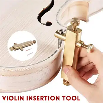 

New Violin Insertion Tool Pure Copper Purfling Inlay Inlaid Groove Maker Carver Luthier Tool Musical Instrument Accessories