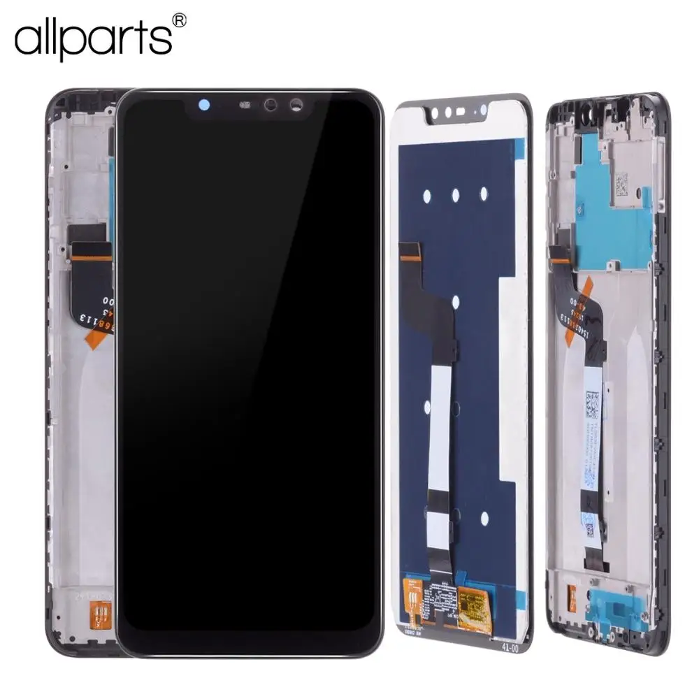 Продажа Дисплей для Xiaomi Redmi Note 6 Pro font b LCD b font в сборе с тачскрином на рамке Оригинал 6.26 черный