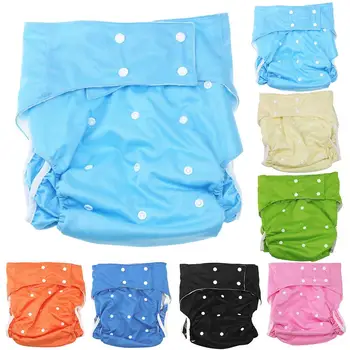 

Reusable Adjustable Adult Cloth Diaper Nappy Pants Incontinence Bedwetting Aid Diaper Cover Wrap Washable Diapers Couches