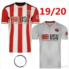 Новинка, футбольные футболки Шеффилд Юнайтед, 19 20, резкий Кларк Терсер Верде флок, футбольные футболки Даффи Фримен