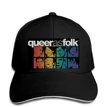 Queer as фолк ТВ шоу литой логотип лицензированных взрослых Хизер бейсболка snapback шляпа пики