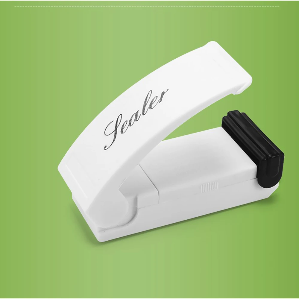 Portable Bag Clips Handheld Mini Electric Heat Sealing Machine Impulse Sealer Seal Packing Plastic Bag Kitchen Tool Home Use