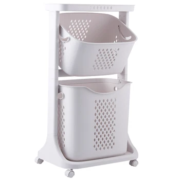 

Ultra Large Multi-storey Clothes Collection Basket Bedroom Dirty Clothes Lou Family Simple Dirty Clothes Basket Bathroom Plastic