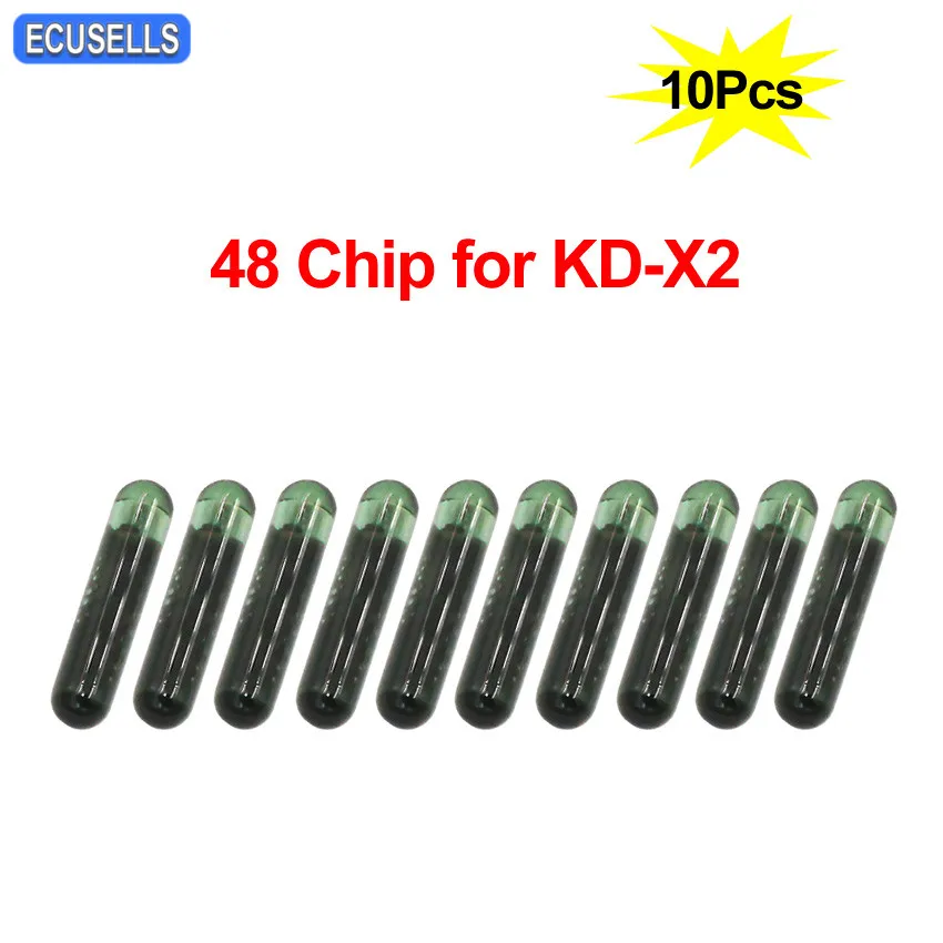 10 шт./лот программа копия 48 чип ID48 Автомобильный ключ для KD X2 программист VVDI