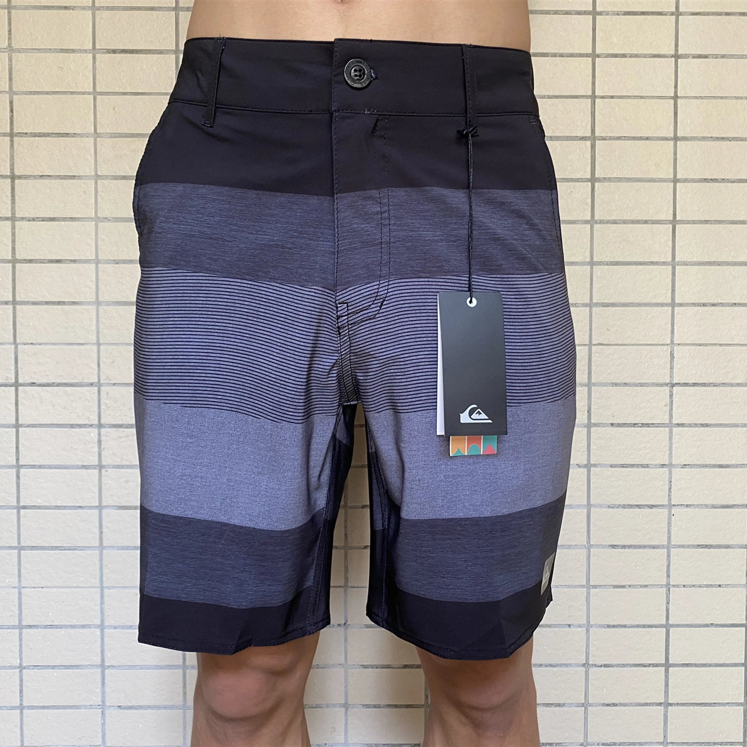 Pantalones cortos de Surf de secado rápido para hombre, ropa de playa para nadar, Size30-32-34-36-38