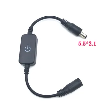 LED 스트립 터치 조광기 밝기 제어, 단색 터치 스위치 조광기, 12V-24V 3528 5050 5630 조명 스위치 조정