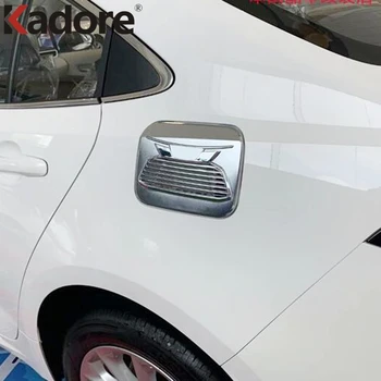 

For Toyota Corolla Sedan 2019 2020 2021 Fuel Tank Cover Gas Box Cap Overlay Trim Panel ABS Chrome Car Styling Accessories