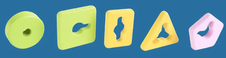 Simingyou пазл набор мудрых колонн деревянная мультяшная игрушка в форме животных для детей C20 дропшиппинг