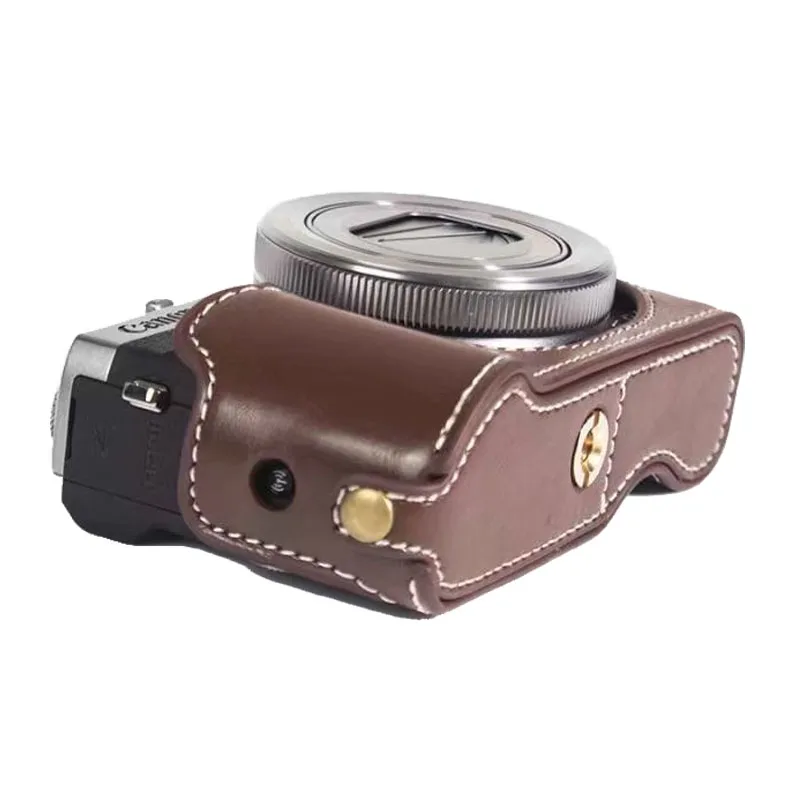 Специальный чехол для камеры из искусственной кожи, Нижняя крышка для Canon Powershot G7X mark 3 gsxxiii G7X III G7X Mark 3, крышка для камеры