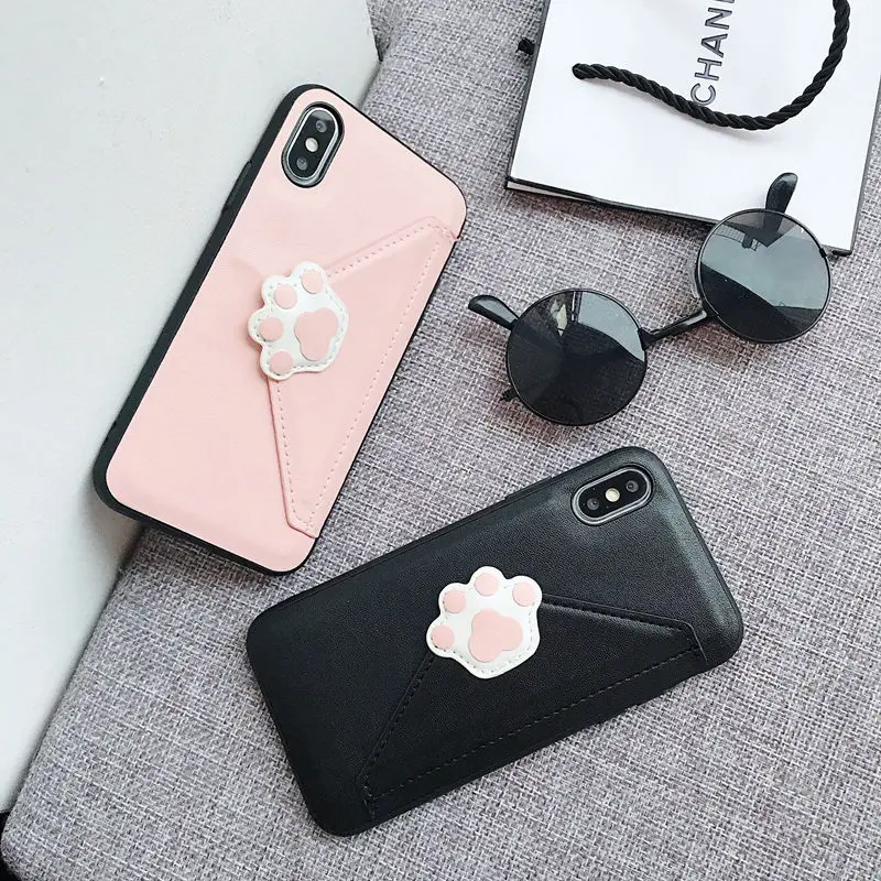 

LOVERONY Leather Phone Case For iPhone XS MAX XR X 6 Plus Cover Luxury Wallet Card Holder Fundas For iPhone 7 8 Plus Coque Capa