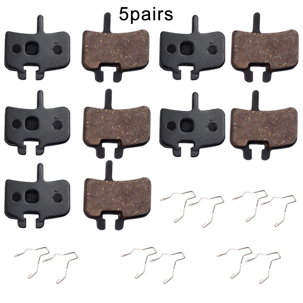 5 пар велосипедных дисковых тормозных колодок для горного велосипеда MTB полимерная тормозная колодка для серии Hayes HFX-9