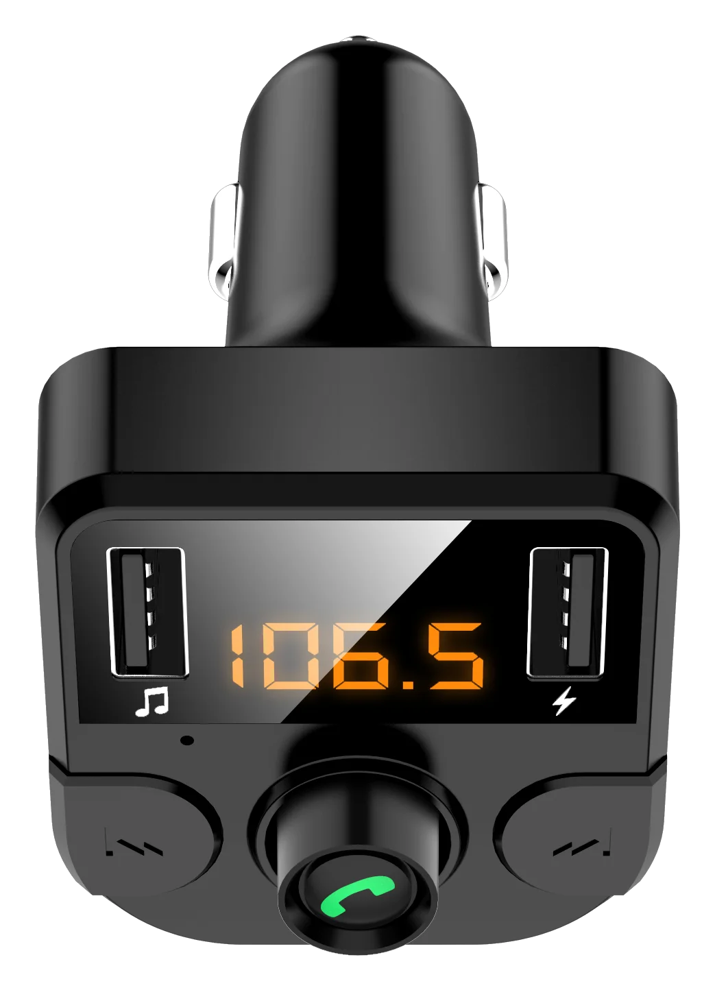 YIBEIKA 3 6 а USB быстрый нет шума автомобильный комплект Bluetooth FM передатчик аудио