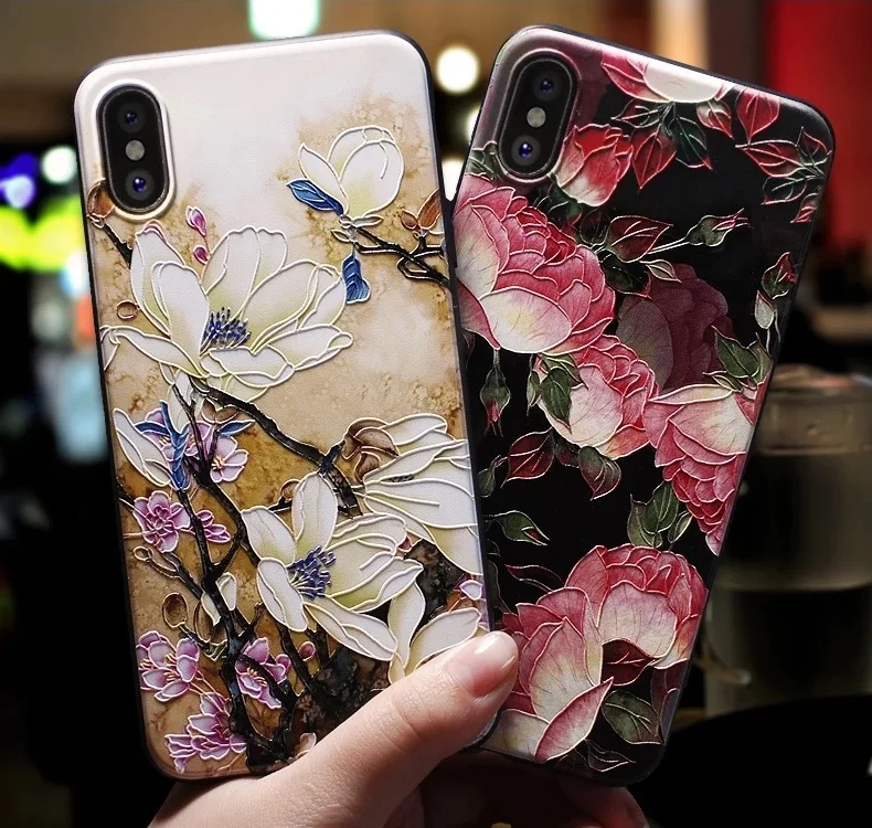 Роскошный чехол для телефона iPhone 11 Pro XS Max 6 6S 7 8 Plus мягкий силиконовый черный из ТПУ