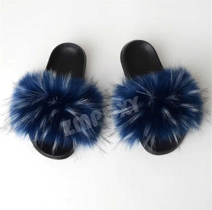 lightweight house slippers Winter Women House Slippers Faux Fur Slides New Fluffy Faux Fur Slides Girl Amazing Shoes Casual Fuzzy Slides Fake Fur Sandals leopard house slippers House Slippers