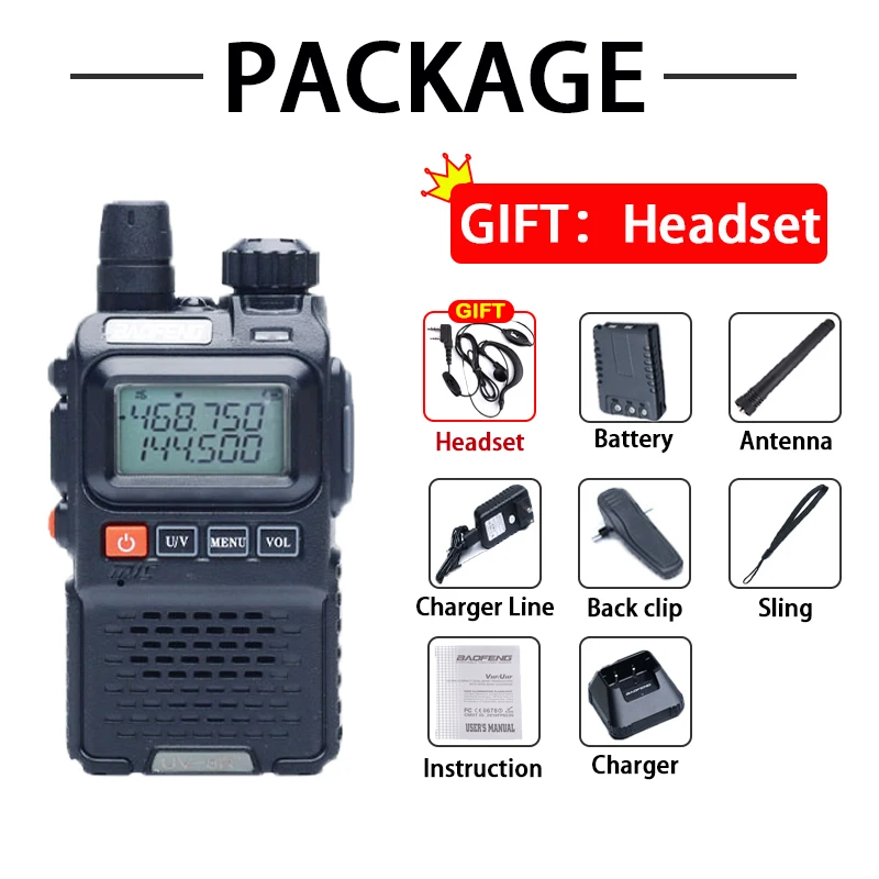 target walkie talkie Baofeng UV 3R UV3R 3RPlus PLUS Mini Walkie Talkie Dual Band Portable Ham Amatuer Handheld FM Transceiver Portable Two Way Radio two way radio Walkie Talkie