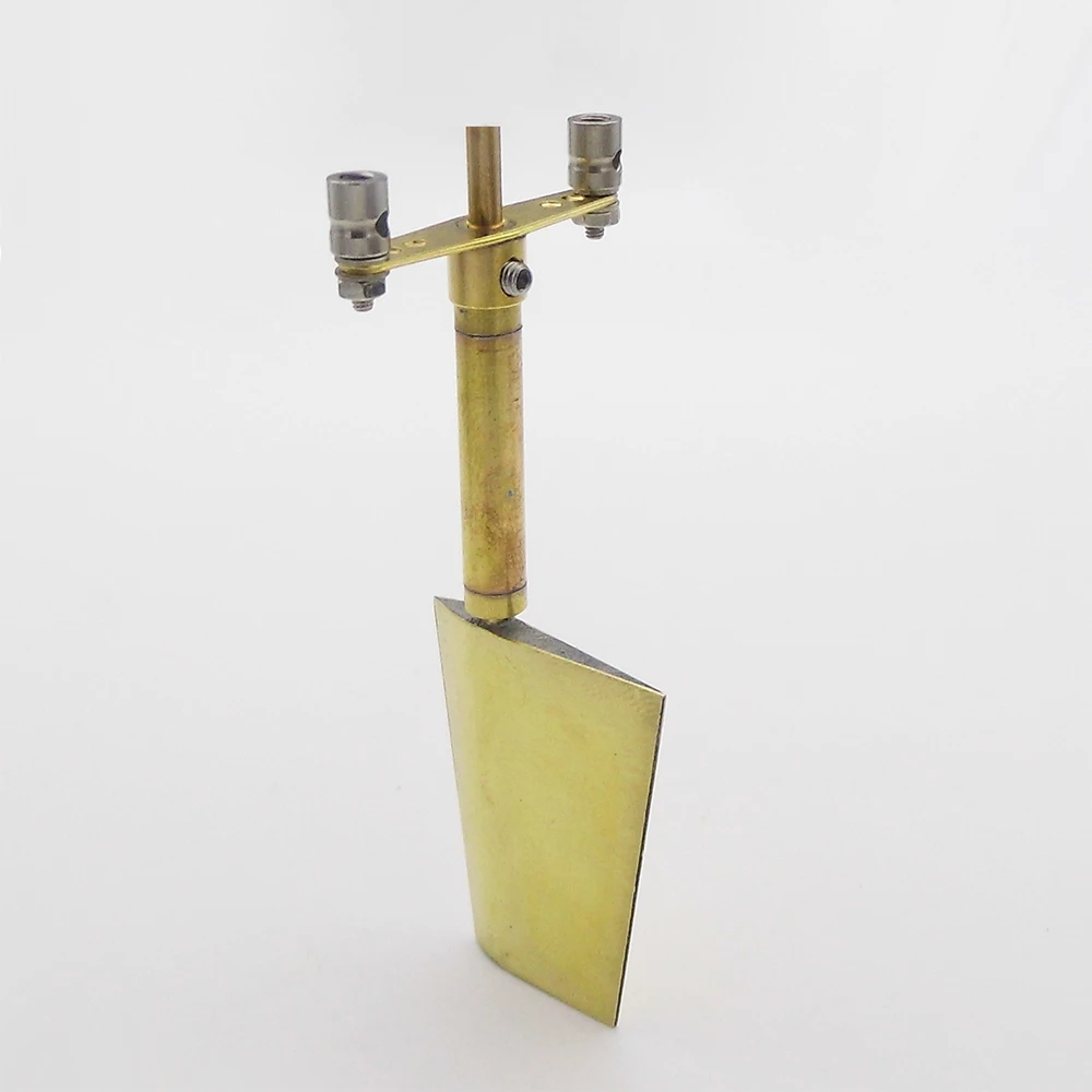 1PC RC Boat Copper Steering Rudder 40mmx31mm Submerged Rudder With