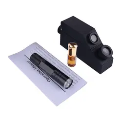 Kit de réfractomètre Portable pour pierres précieuses, avec filtre polarisant, réfractomètre 1.81 RI, huile LED intégrée 