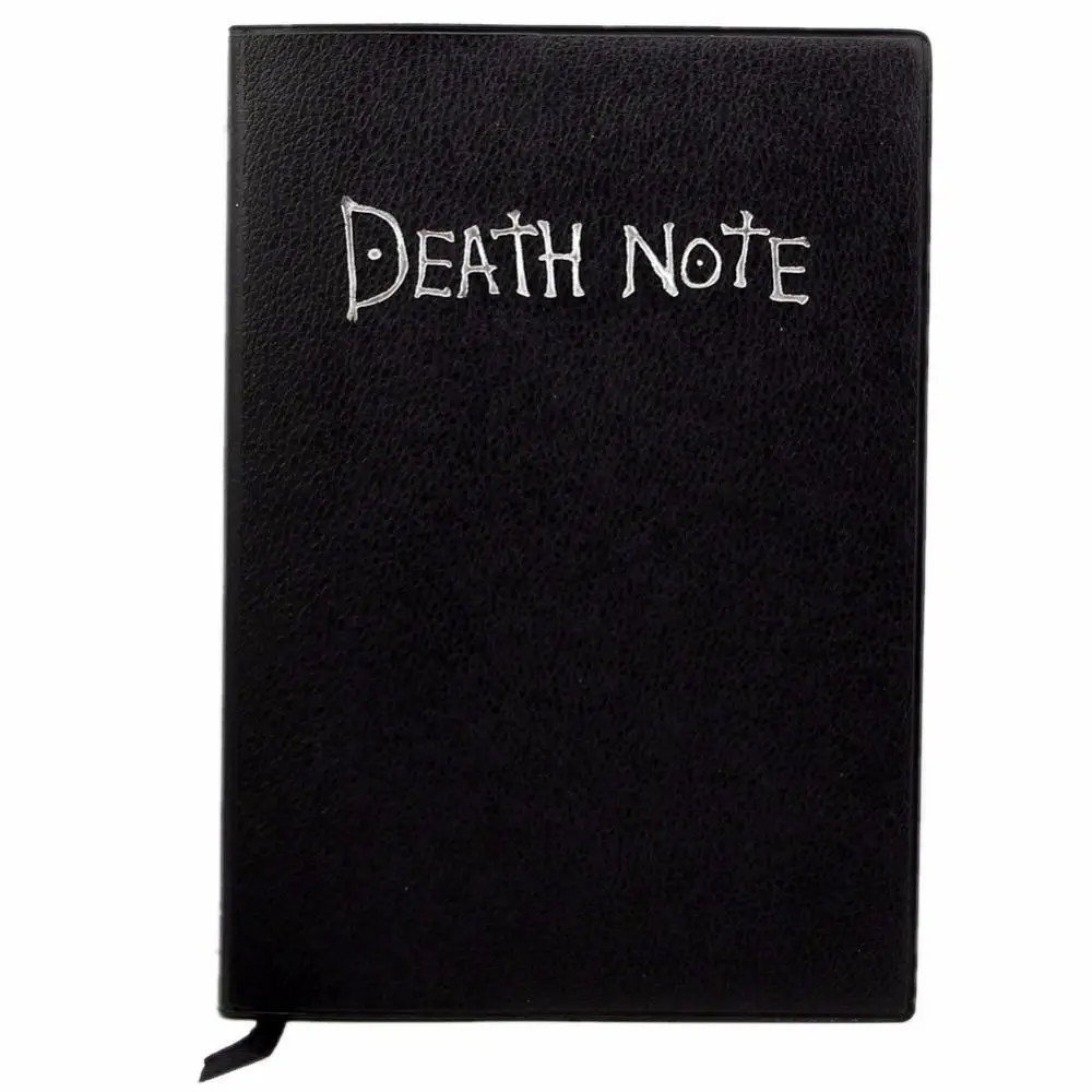 Juego de Cuaderno Death planificador de notas, de piel y collar, pluma de la muerte, 2021
