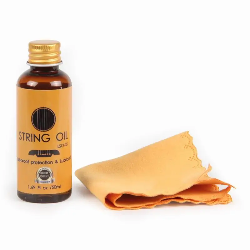 

50ml String Oil Rust-proof Protection Lubricant Guitar Stringed Instrument Lubrication and Maintenance