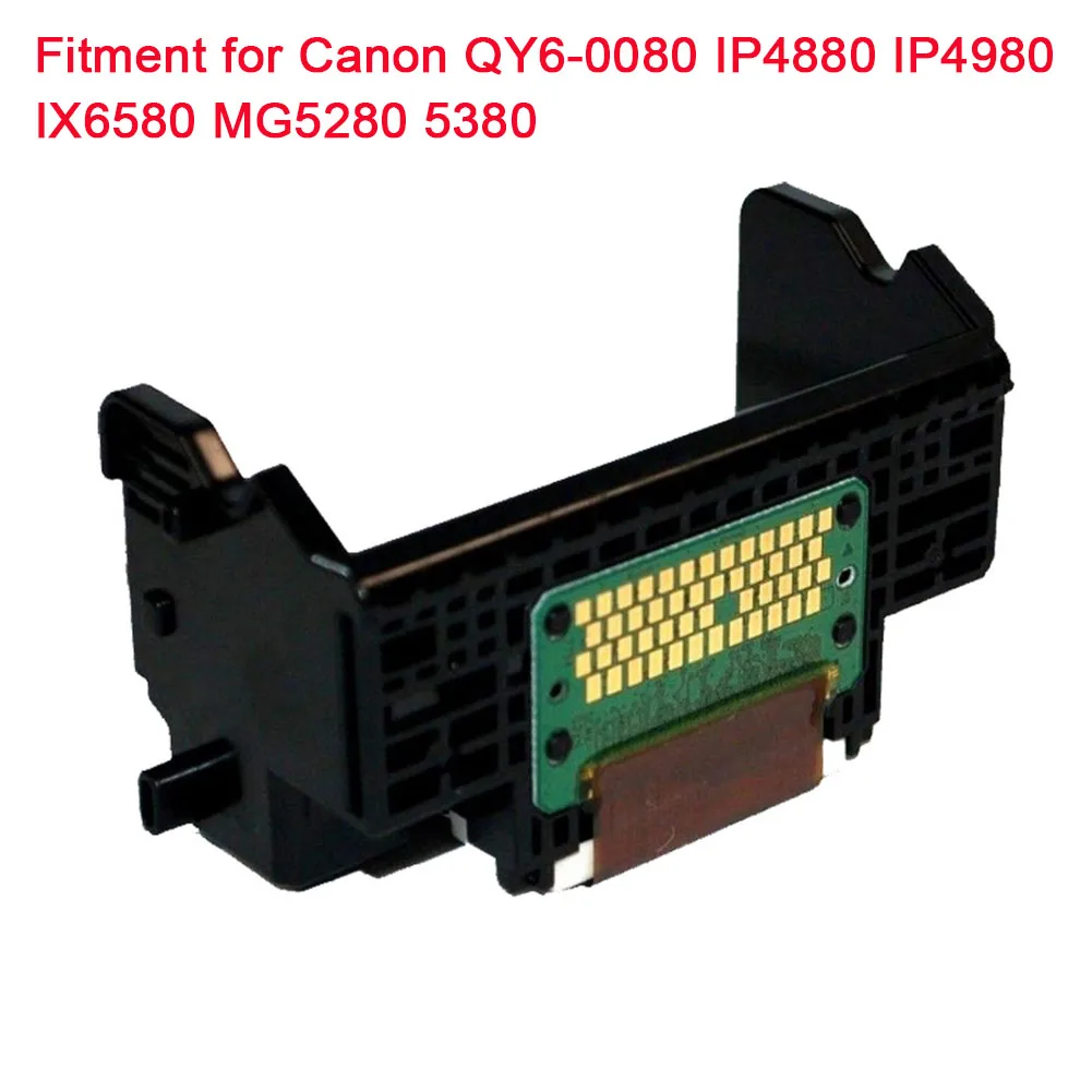 

Replacement Nozzle Durable Easy Install Plastic Direct Fit Professional Black Print Head Office Electronics For Canon QY6-0080