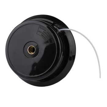 

New Universal Hard Plastic Threaded Interface Grass Trimmer Top Lawn Mower Accessory with 1 Nylon Trimmer Rope