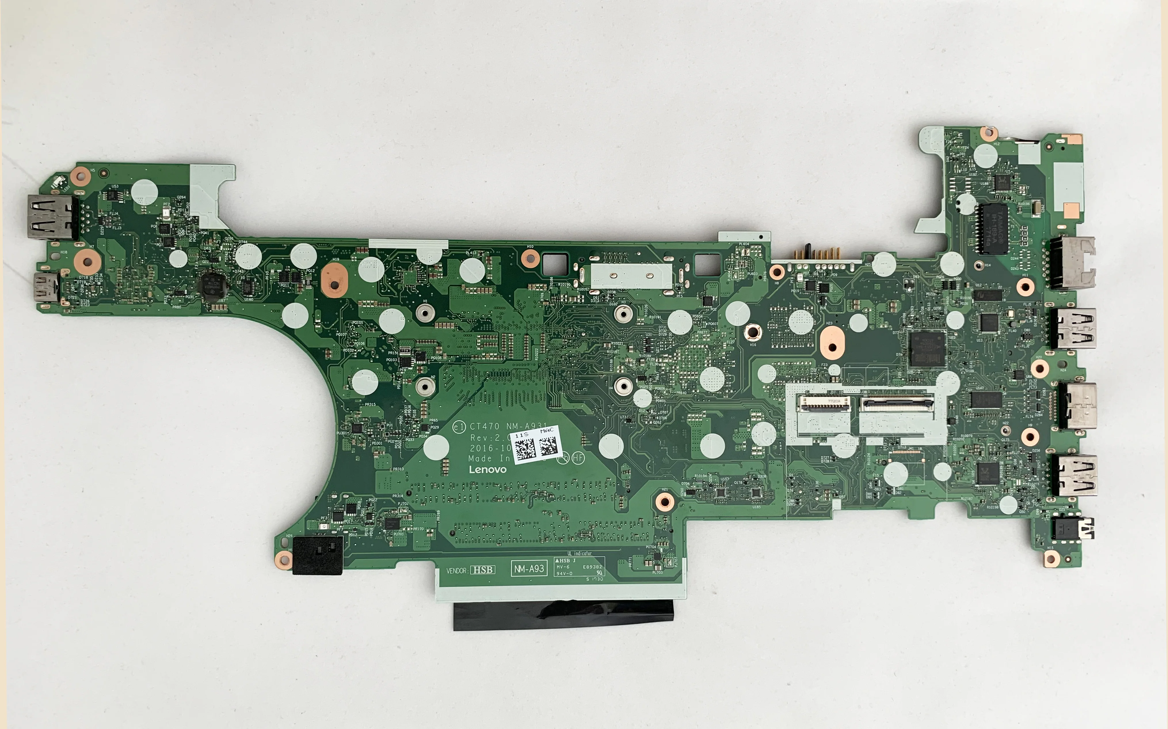 Для lenovo thinkpad T470 i5-7300U CT470 материнская плата с процессором и оперативной памятью FRU: 00HX648 PN: 45112801032 компьютер полный тест