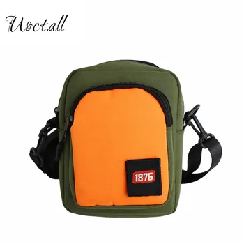 

Bag for women's bag Shoulder bag men's small bag satchel brand men's and women's disco bag port wind street mobile phone bag
