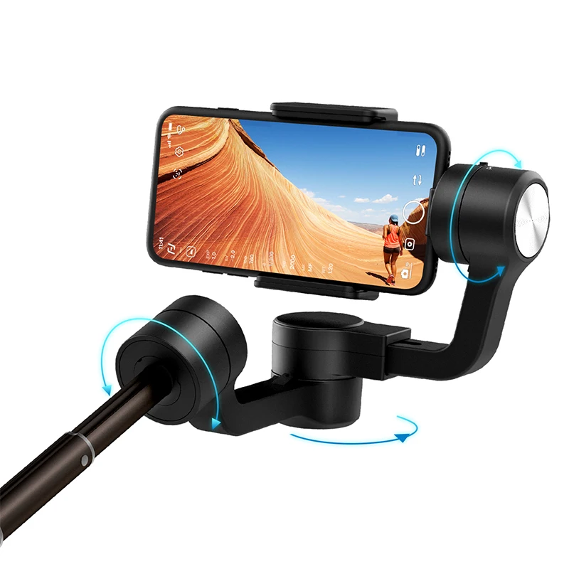  FeiyuTech Vimble 2s Smartphone Gimbal Handheld Stabilizer with 180mm Extension Pole Tripod for iPho