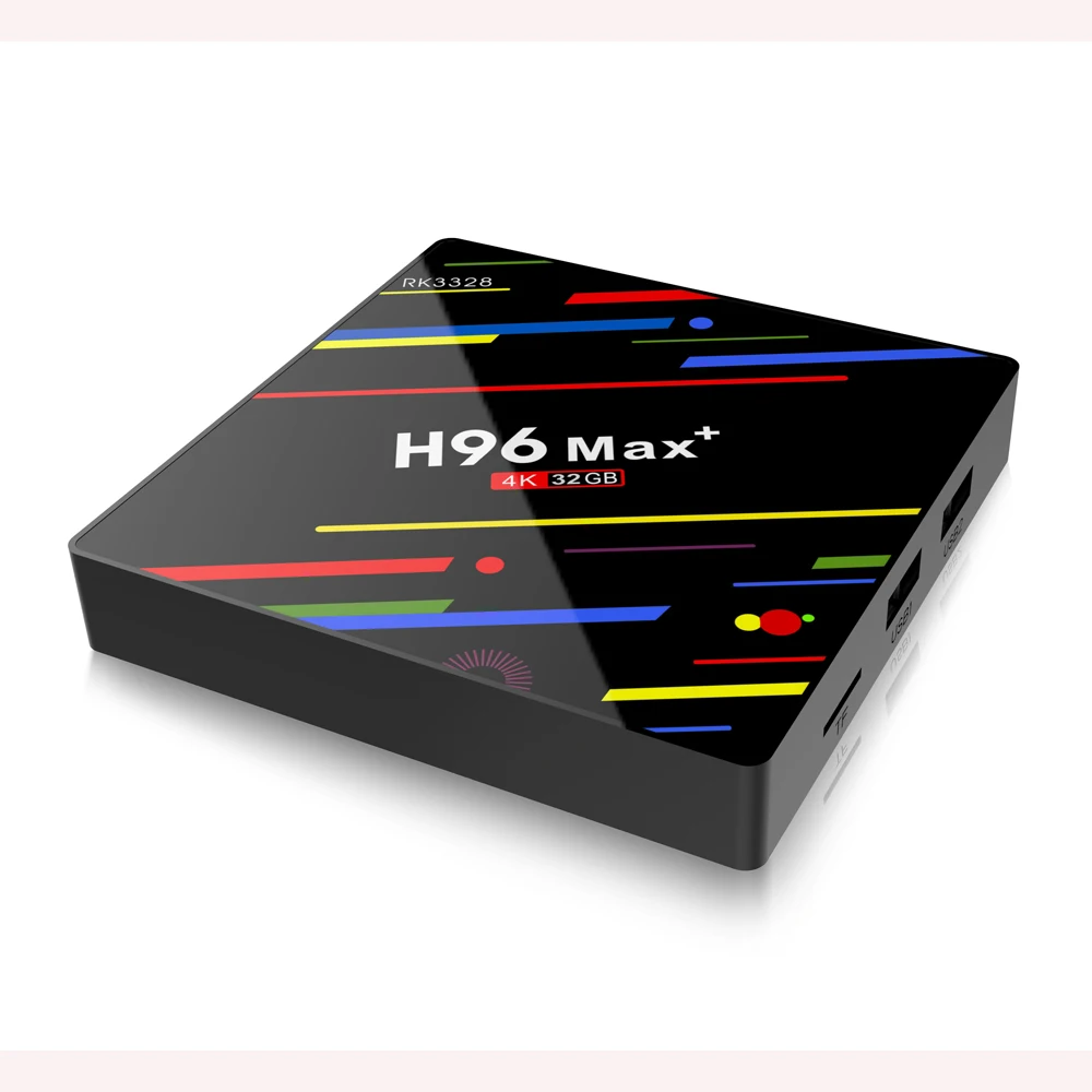 H96 MAX Plus TV BOX Android 9.0 4GB RAM 32GB 64GB ROM RK3328 Set Top Box 5G/2.4GWifi 4K smart Media Player pro PK X96 RK3318 HK1