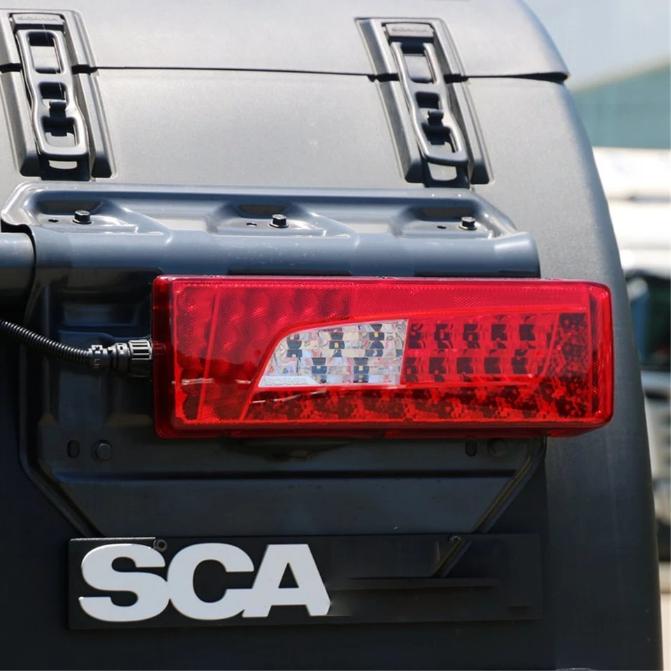 1pc 24v ledテールライトスカニアG400 G450トラック後部のライト