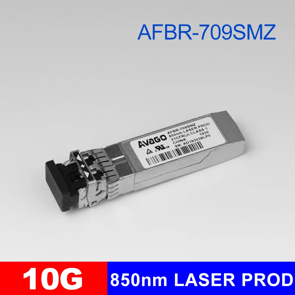 

new Multimode fiber optic module AVAGO AFBR-709SMZ 10gb Optical fiber 10g module 850nm LASER PROD SFP+ Fiber Optical Transceiver