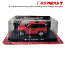 AMER 1/43 масштаб винтажная машина 2004 Terrano II Франция пожарная машина литая под давлением металлическая модель автомобиля игрушка для подарка/коллекции/украшения