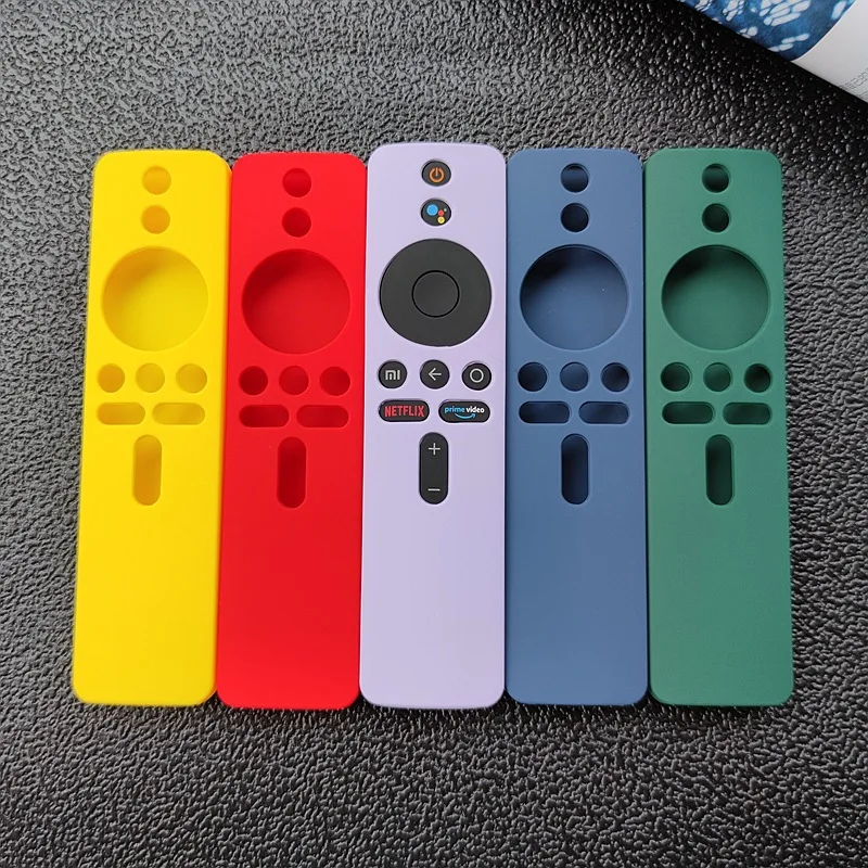 1pc Covers for Xiaomi Mi TV Box s Wifi Remote Control Case Silicone Shockproof Protector For Mi TV Stick 1080P