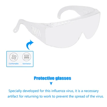 

Dust-proof Anti-splash Protective Glasses Windproof Safety Goggles Eyewear Comfortable Environment for Eyes.