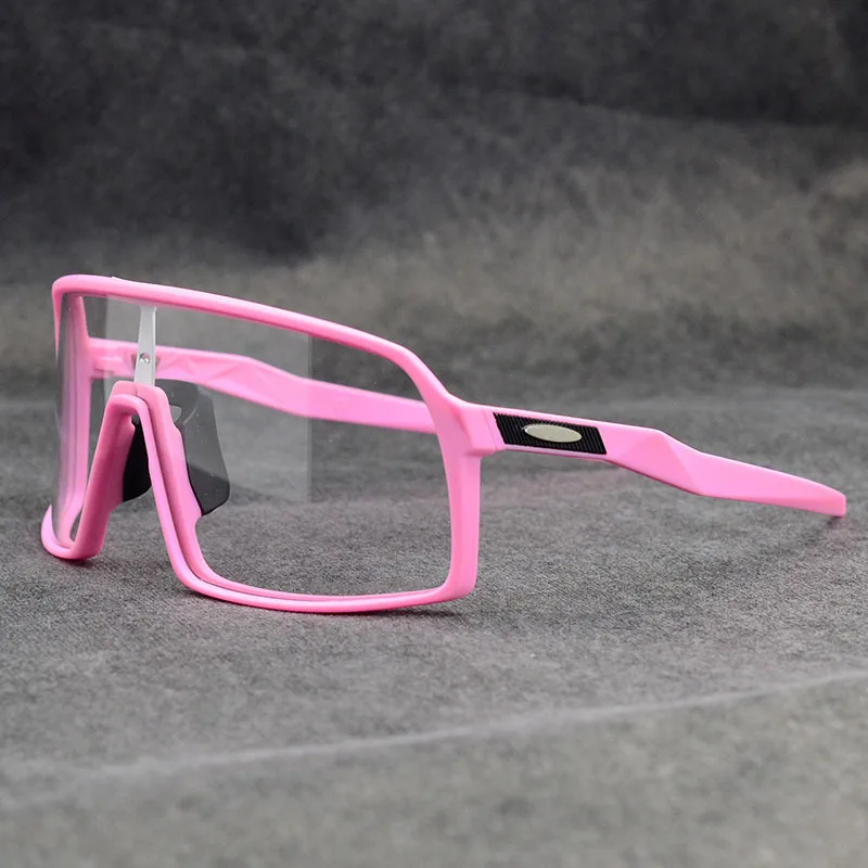 Men Women Road Bike Photochromic Glasses Cycling MTB Sport Eyewear Riding Goggle Outdoor Running Protection Sunglasses Uv400