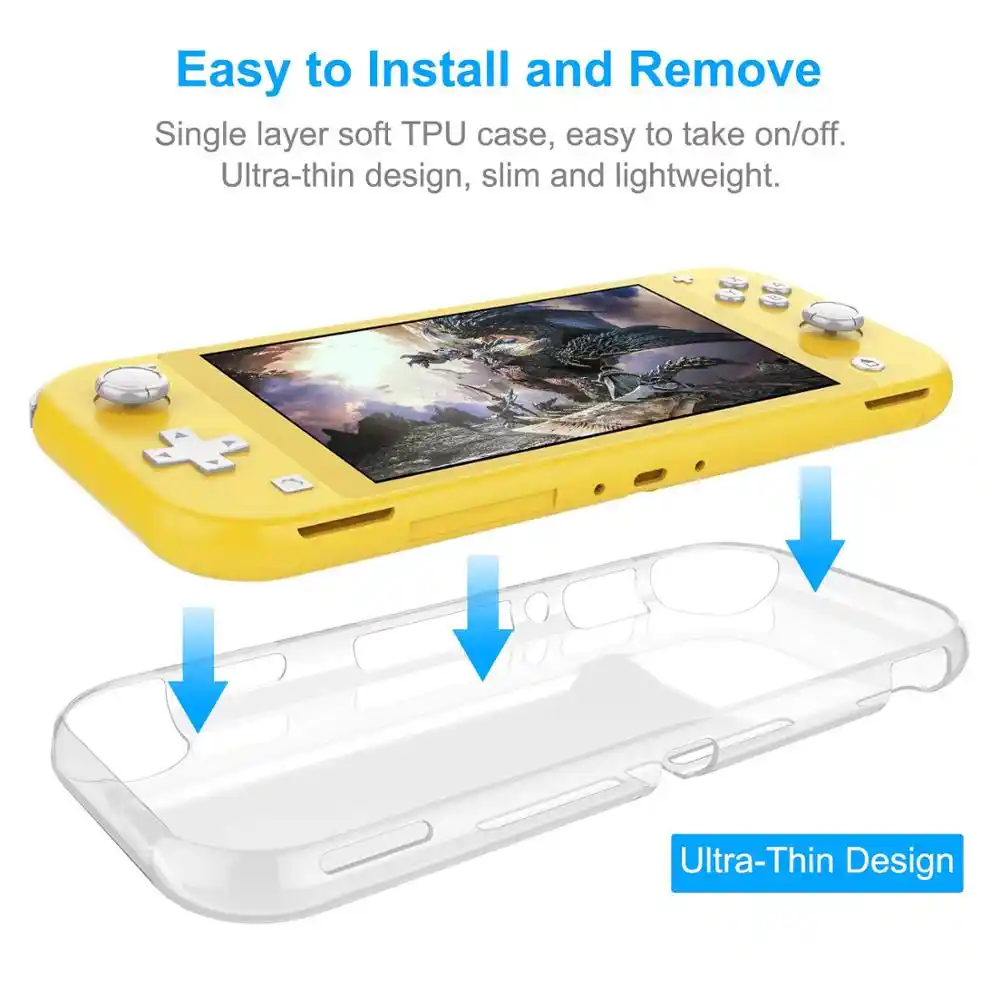 nintendo switch lite gel case