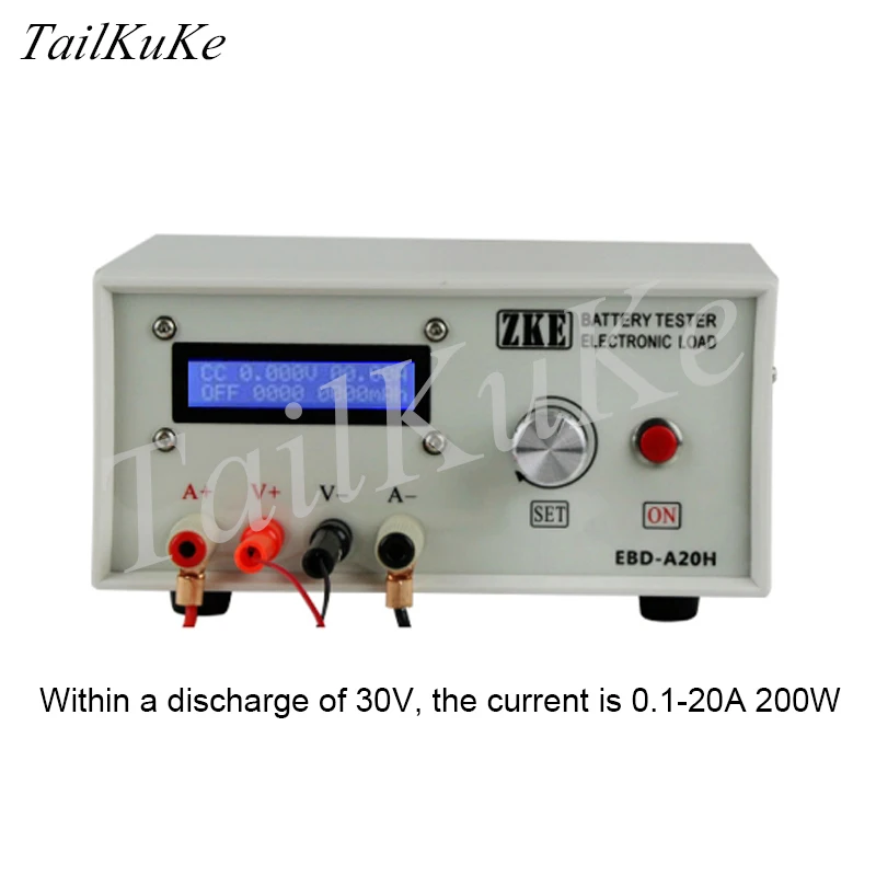 EBD-A20H электронная нагрузка, тестер емкости батареи, тест питания, модель разрядки аккумулятора переменного тока