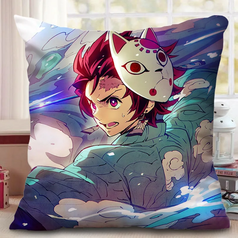 DIOCOS Demon Slayer Kimetsu no Yaiba Nezuko подушка диван в стиле аниме Подушка Рождественский подарок 40X40 см