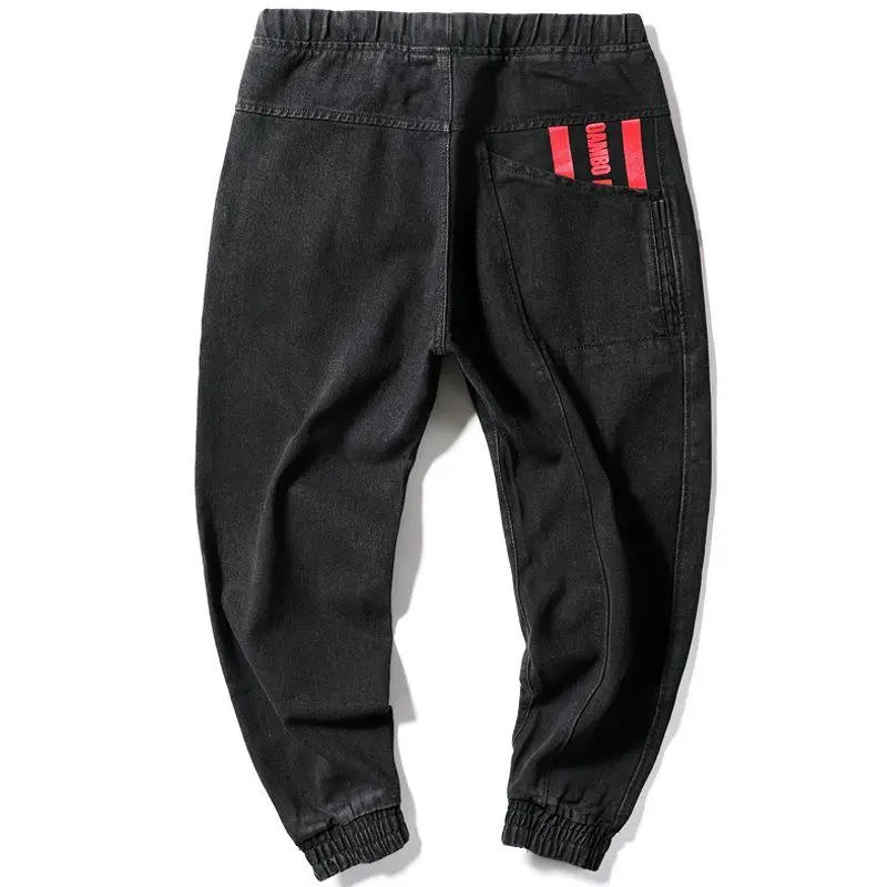 Hip Hop Streetwear Harem Jeans Pants Men Loose Joggers Denim Casual Sweatpants Korea Ankle length Trousers Hip Hop Streetwear Harem Jeans Pants Men Loose Joggers Denim Casual Sweatpants Korea Ankle length Trousers