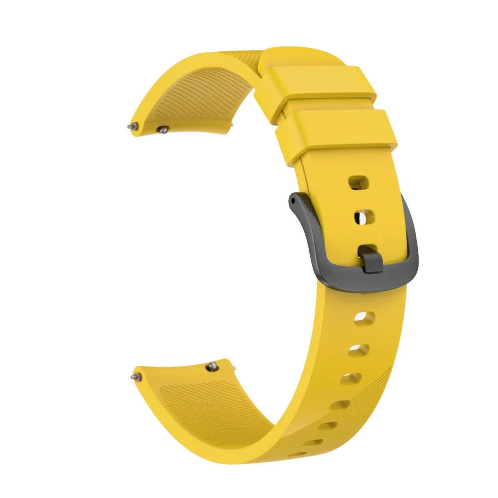 YE Мягкий силиконовый сменный спортивный ремешок для часов Garmin Vivomove HR, большой спортивный ремешок для часов, Смарт-часы, ремень 19Nov05 - Цвет ремешка: YE