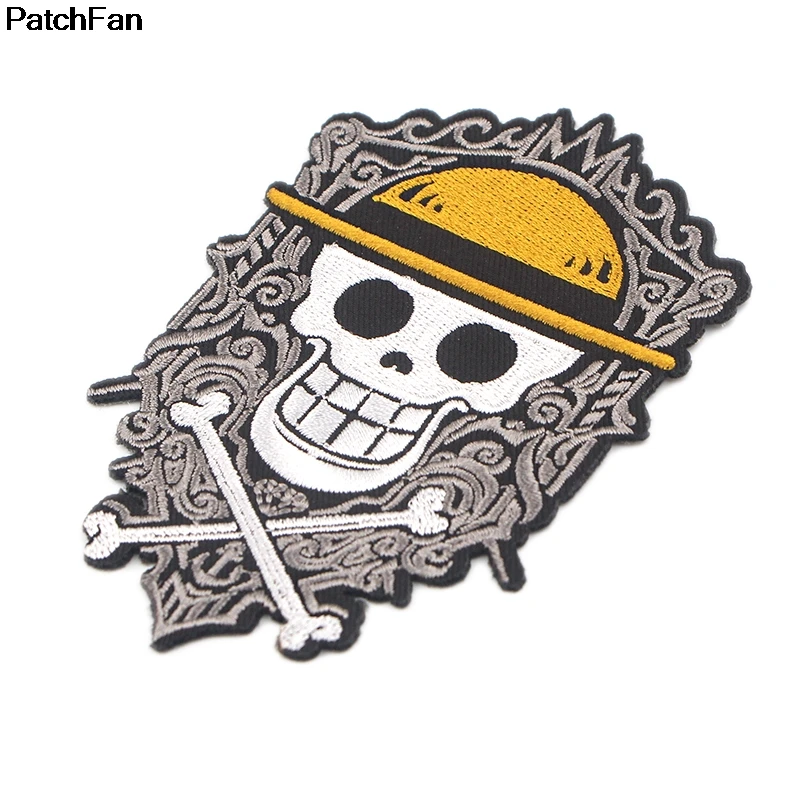 20 шт./лот Patchfan одна деталь аниме аппликация нашивки железа на рубашке одежда вышитые наклейки одежда с героями мультфильмов платье значок A2660