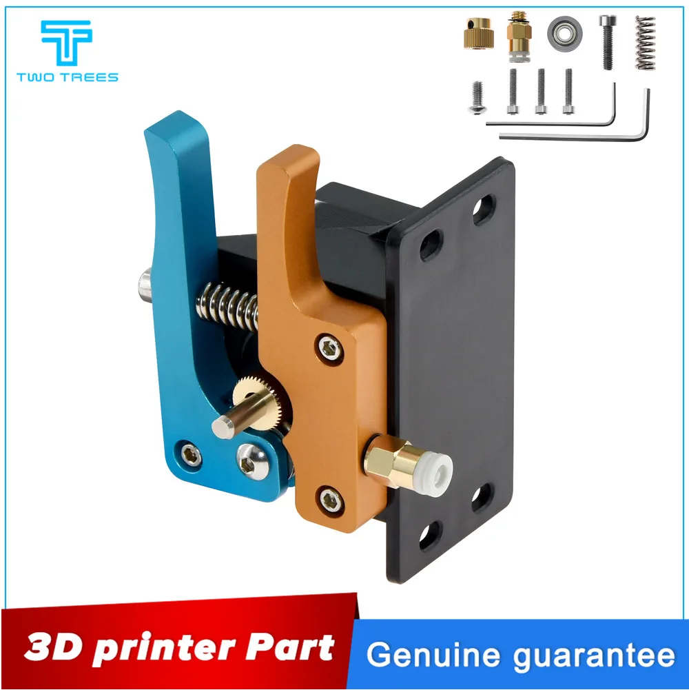 

3D Printer Glod Blue MK8 Bowden Direct Extruder Full Metal Aluminum Remote Hotend ExtruderS Kit 1.75mm Filament 3D Printer Parts
