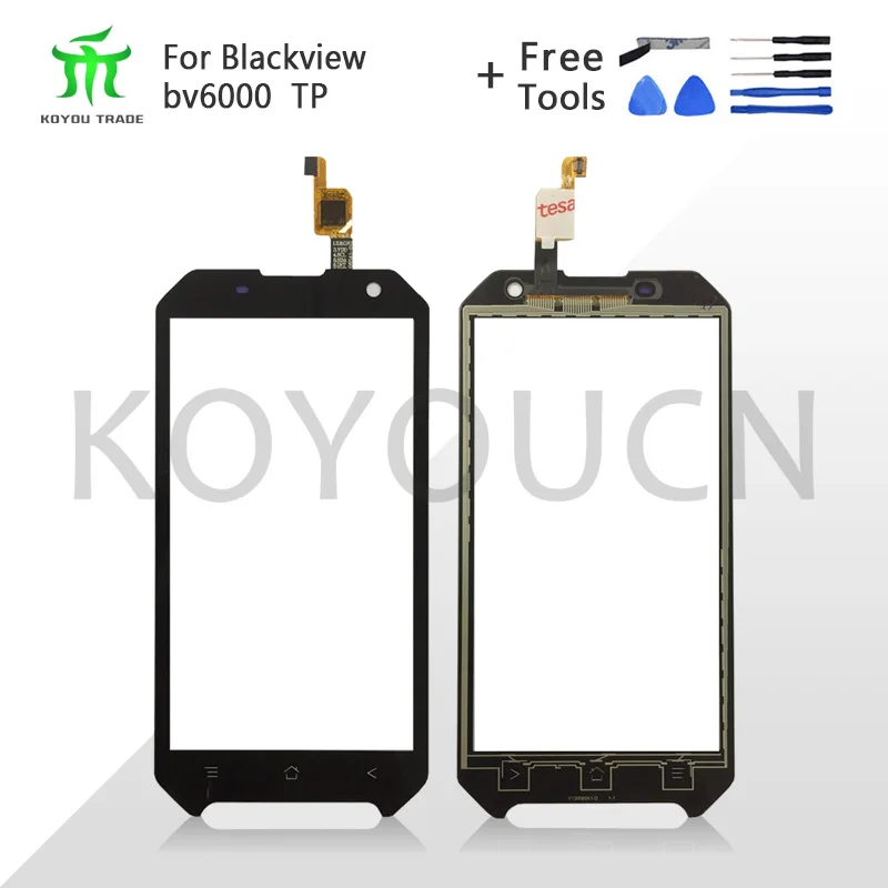 

For Blackview BV6000 Touch Screen Digitizer 100% Tested Digitizer Glass Panel Touch Replacement For Blackview BV6000S