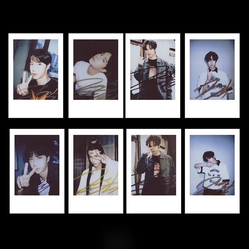 Lan WangJi CHEN Ching LING Actor tarjetas UNIQ Wang Yibo Lan Wang Ji Poker foto tarjetas Lomo tarjetas de colección de Fans regalos