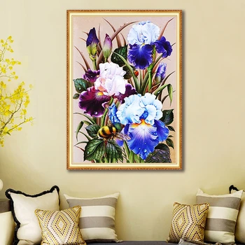 

Flower Full Square/Round Stones Scenery Landscape 5D Diamond Painting Diamond Embroidery Cross Stitch DIY Diamont Needlework