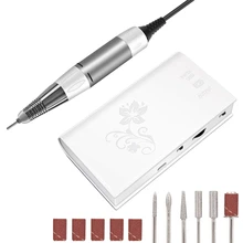 30 Вт 30000 об/мин беспроводной электрический сверлильный станок для ногтей, полировщик для ногтей, машина для остекления, инструмент для педикюра и маникюра, набор для ухода за ногтями