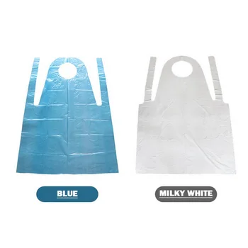 

10/50/100pcs Disposable Aprons Waterproof Oilproof Bib Apron For Cooking DIY Crafts Multifunctional Kitchen Apron