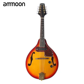 

Top Quality 8-String Electric Mandolin A Style Rosewood Fingerboard String Instrument with Cable Strings Cleaning Cloth